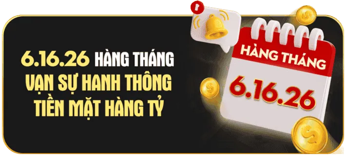 Thưởng nạp tiền hàng tuần benvip casino